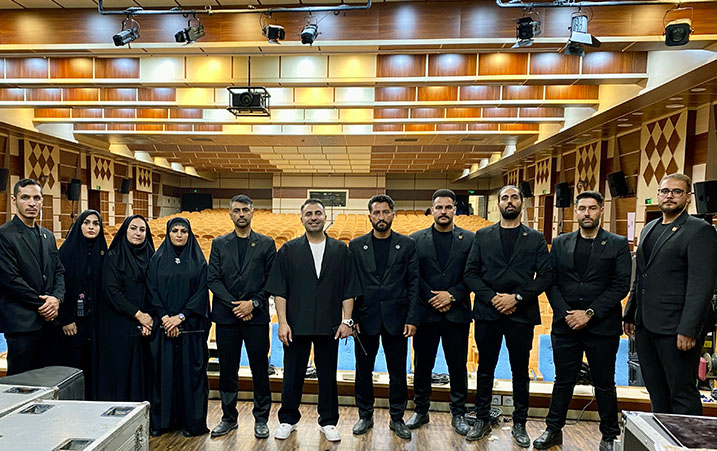نمایی از مراسم آغازین دوره حفاظتی
